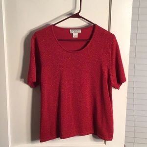 Glittered looking top